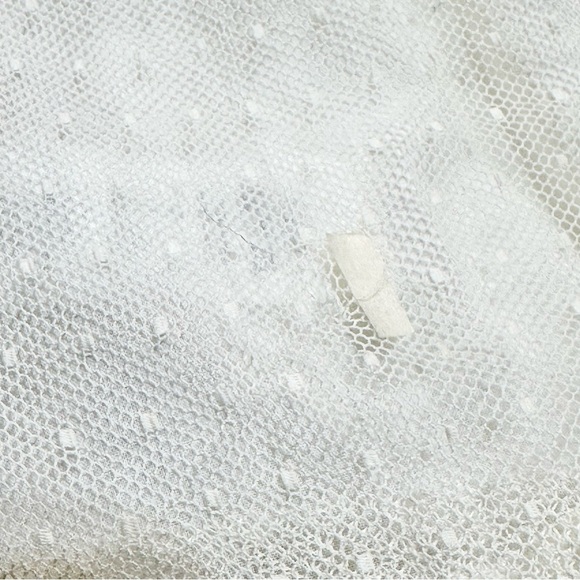 Bonpoint Off-White Amande Dress with Yellow Trim - Picture 5 of 10